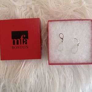 Crossroads Mesh Crystal Earrings